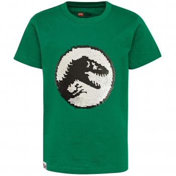LEGO Wear Jurassic World Cm-50289 T-Shirt Camiseta, Verde