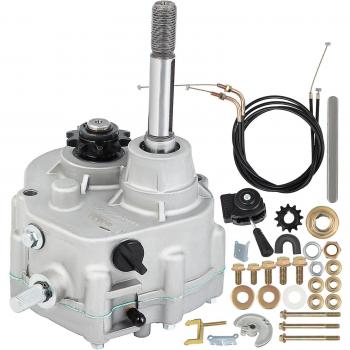 Vevor 212cc Go Kart Forward Reverse Gearbox with 30 Series Torque Converter and #40/41 10T & #35 12T Accessories
