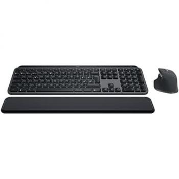 Teclado y ratón inalámbrico Logitech MX Keys S Combo grafito PTG BT MEDITER-4