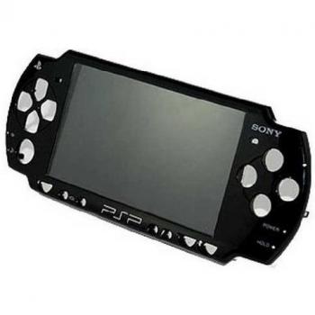 Varios - Carcasa Frontal PSP Slim Negra