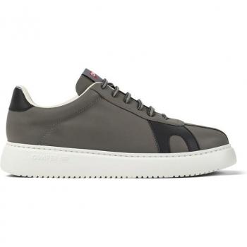 Camper K21 Men's Sneakers - Dark Grey Natural Rubber with Laces