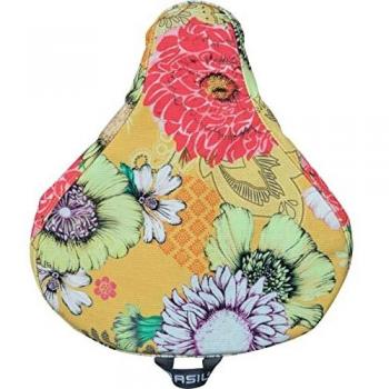 Basil Bloom Field Funda para sillín, Adultos Unisex, Honey Yellow, Talla única