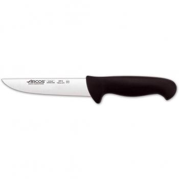 Arcos Serie 2900, Cuchillo Carnicero, Hoja de Acero Inoxidable Nitrum de 160 mm, Mango inyectado en Polipropileno Color Negro