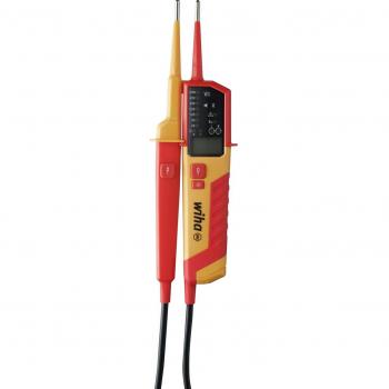 Wiha 45217 destornillador de electricista con comprobador de tensión y continuidad
