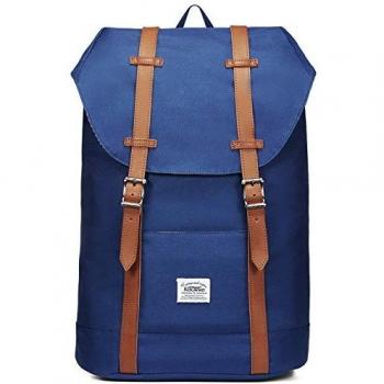 KAUKKO Mochila Casual Mochila de Estudiante Ligero 16 Laptop Bolsa al Aire Libre para Viajar/Deporte/Cámping