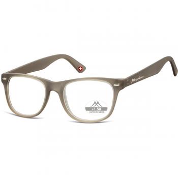 Montana Readers MR67B Armazones para Hombre Marrones con Lentes Recetadas +2.50