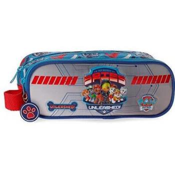 Paw Patrol Patrulla Canina Paw Patrol Spies Neceser Dos Compartimentos Gris 23x9x7 cms Poliéster