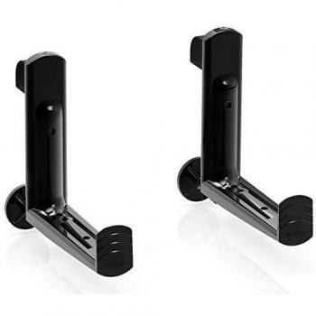 Lechuza 19033 Soporte Balconera, Negro, 20x5x26 cm