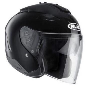 HJC 11833011 Casco de Moto, Negro, Talla XXL