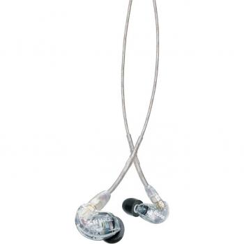 Shure SE215 Wireless In-Ear Earphones with High Sound Isolation - Clear
