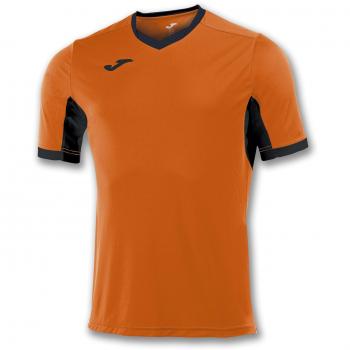 Joma Champion IV M/C Camiseta Equipamiento, Hombre, Naranja/Negro, XL