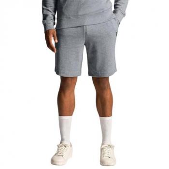 Lyle & Scott Men's Sweat Shorts - Mid Grey Marl - Size M