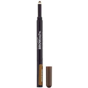 Maybelline - Lápiz Dúo para Cejas Brow Satin en Tono Medio Marrón 002