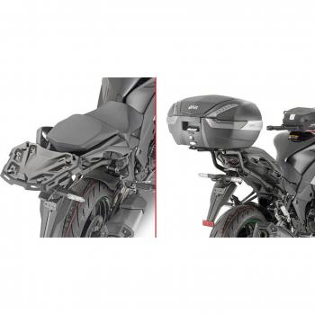 Soporte del baúl de moto Givi Monokey/Monolock para Kawasaki Ninja 1000 SX (2020-2021)