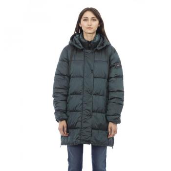 Baldinini Trend Green Polyester Jackets & Coat - XXL