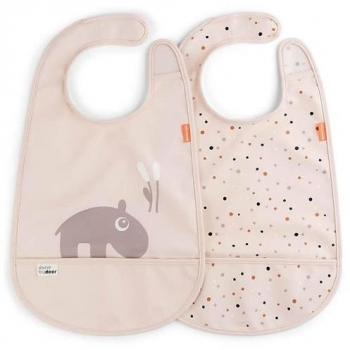 Pack de 2 Baberos Ozzo Rosa Done By Deer