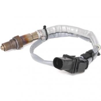 Sonda Lambda BOSCH 0 258 017 307 - Sensor de oxígeno, tipo zirconio, conector de 4 pines, longitud del cable: 550 mm, compatible con múltiples modelos de vehículos