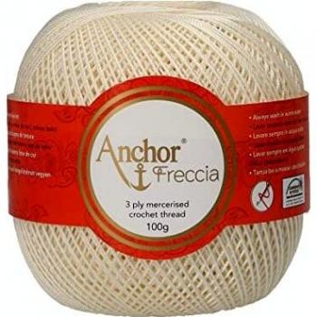 Anchor 4770006-06650 - Hilo de ganchillo, 100% algodón 6650, grosor 6