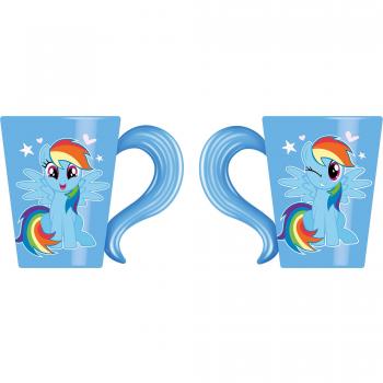 Joy Toy 95773 Rainbow Dash taza de cerámica en caja, 410 ml