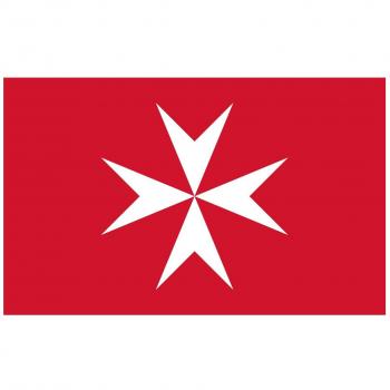 DIPLOMAT-FLAGS Malta Bandera | Bandera Paisaje | 0.06m² | 20x30cm Banderas de Coche