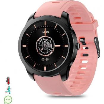 Smartwatch DAM M28 con termómetro corporal, monitor de O2 en sangre y tensión