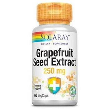 Solaray Grapefuit Seed 250mg | Semilla de Pomelo |60 VegCaps