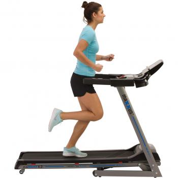Cinta de correr MAXXUS 4.2i, plegable, con Bluetooth, 36 programas, inclinación hasta 16 km/h, ruedas y soporte para tablet