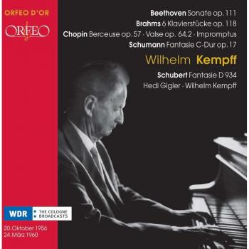 Wilhelm Kempff - Piano Recital