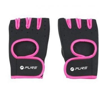 Pure2Improve Women's Neoprene Fitness Gloves - Black/Pink