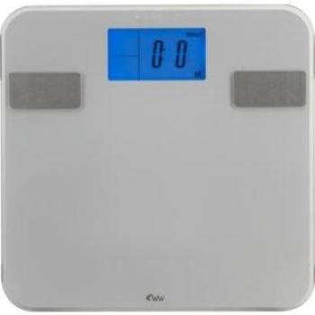 Básculas Digitales de Baño de Vidrio Análisis Preciso WW - Plata