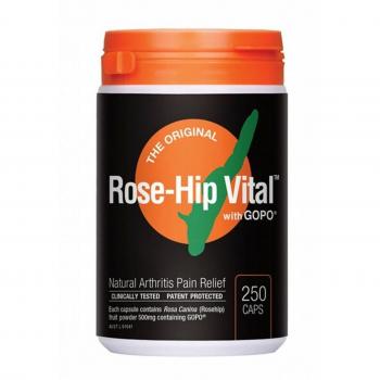 Rose-Hip Vital Natural Arthritis Pain Relief Capsules x250