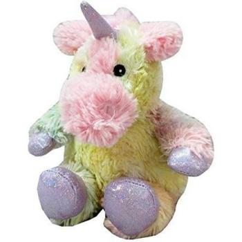 Cozy Plush Junior Hot Water Bottle - Rainbow Unicorn
