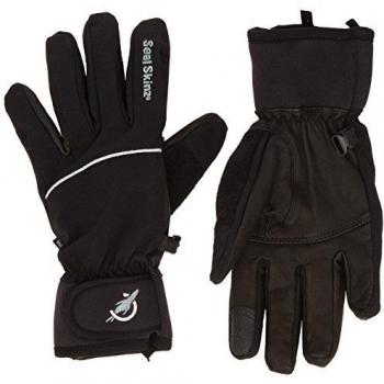 Sealskinz Custom Fit - Guantes para hombre, color negro, talla XL