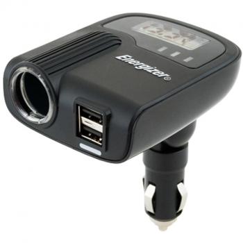 Energizer EN50501 Cargador USB con Indicador de Voltaje para Batería