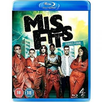 Misfits - Series 4 [Blu-ray] [Region Free] [Reino Unido]