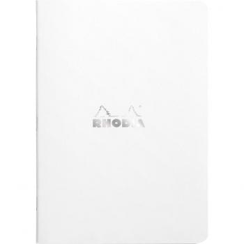 Cuaderno A5 - Rhodia Classic - Cuadrícula (5x5mm) - Blanco