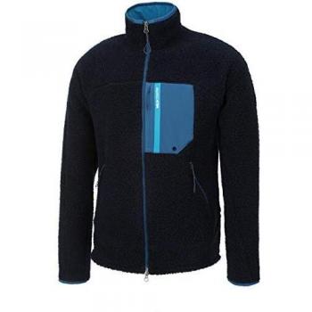 Wild Country Transition Chaqueta de forro polar con cremallera para hombre, color azul marino, tamaño medium