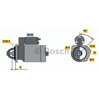 Motor de Arranque Bosch 986019311, tipo: motor de arranque, características: marca Bosch, número de pieza 0 986 019 311