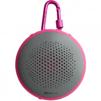 Boompods Fusion Altavoz portátil estéreo 10W Gris, Rosa - Altavoces portátiles
