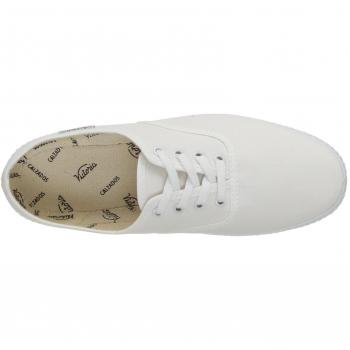 Zapatillas de lona para niños con cordones blancos