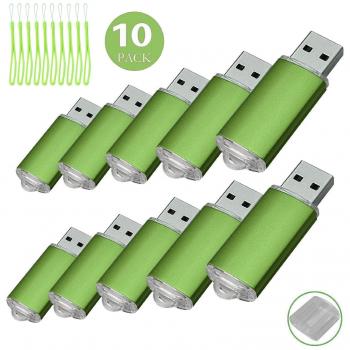 Paquete con 10 memorias USB. Pen Drive USB 2.0