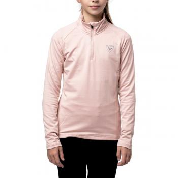 Forro polar de niños Rossignol Girl 1/2 Zip Warm Stretch