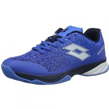 Lotto Viper Ultra II Cly, Zapatillas de Tenis para Hombre, Azul / Blanco