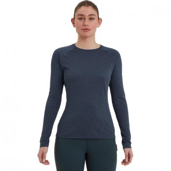 Montane Dart Women's Technical Base Layer Top, Size 8, Eclipse Blue