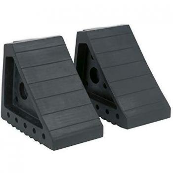 Sealey WC01 - Cuñas en las ruedas de goma, 2.2 kg