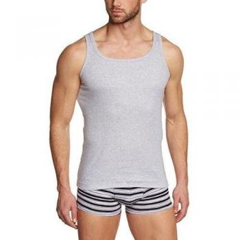 BOSS Hugo Boss Tank Top 24 10163311 01-Camiseta tirantes Hombre,  
 gris