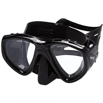 SEAC One Máscara, Unisex, Negro/Negro, No Talla