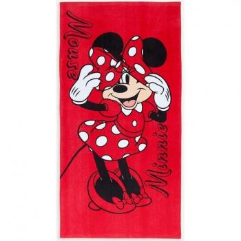 Toalla de playa infantil Minnie Disney 140x70cm 100% Algodón