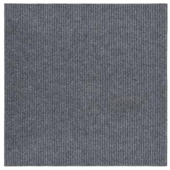 Alfombra de pasillo atrapa suciedad 100x100 cm Color Antracita, Gris - Alfombra de Piso para Sala de Estar, Dormitorio, Habitación, Salón