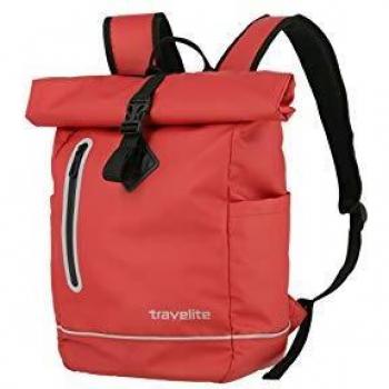 Mochila Travelite Basics Roll-Up Plane 19L Roja Unisex
